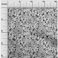thumbnail image 2 of oneOone Velvet Gray Fabric Florals Sewing Material Print Fabric By The Yard 58 Inch Wide, 2 of 4
