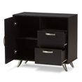 thumbnail image 3 of Baxton Studio Warwick Wood Top Buffet in Dark Brown, 3 of 7