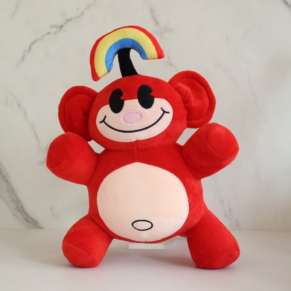 Kids Next Door Monkey Plush,Rainbow Monkey Stuffed Animal,Kids Next Door Stuffed Animals Figure Soft Anime (Size : 33cm/13in) Red