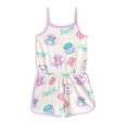 thumbnail image 1 of Squishmallows Girls Multicoloured Character AOP Sleeveless Playsuit (8-9 Years), 1 of 6