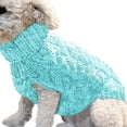 thumbnail image 2 of Fashiom Pets Solid Winter Dog Sweater Knitted Warm Sleeveless Pet Clothes, 2 of 9