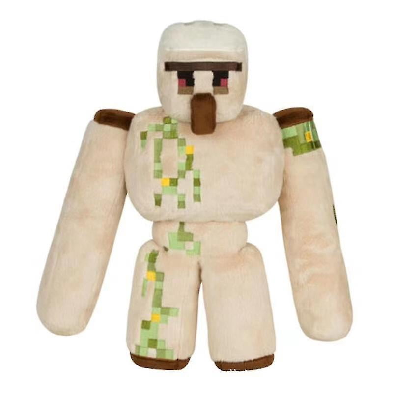 2023-minecraft Series Minifigure Iron Golem Alice Steve Assembled Building Block Minifigure Toy