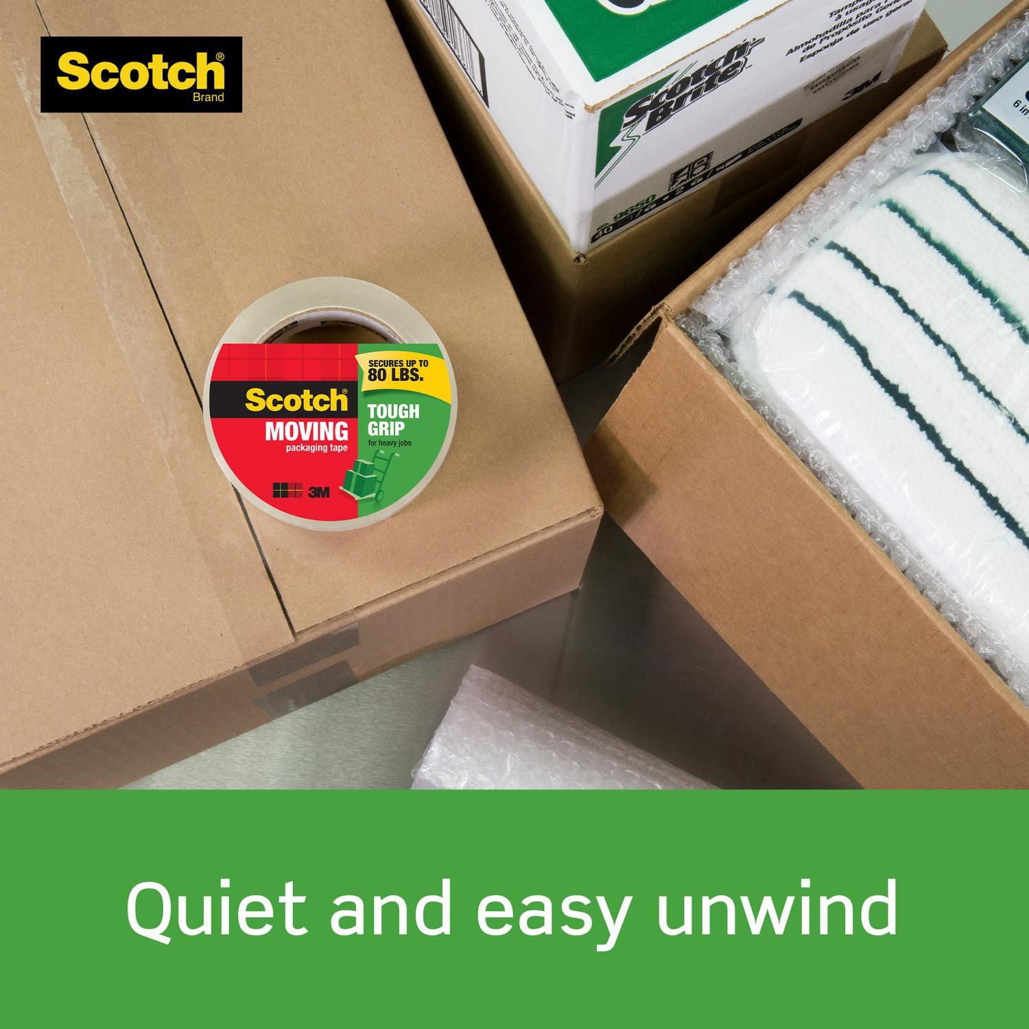 Ruban d’emballage Scotch® 3500-3-ESF, transparent, 48 mm x 50 m (1,88 po x 54,6 v), 3/emballage