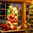 thumbnail image 1 of Christmas Window Lights under 5! CQCYD Christmas Window Hanging Lights, LED Decorative Lights for Shop and Home, Battery Powered Suction Cup Lights for Holiday Decor, 1 of 5