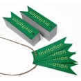 thumbnail image 4 of Inkdotpot Pack Of 50 Real Gold Foil Paper Tags Invitation Party Favor Hang Tags, 4 of 6