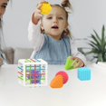 thumbnail image 4 of Fesfesfes Shape Sorter Toys for 1+ Years Old Sensory Learning Toy for Fine Motor Skills Developmental Toys Gift Stacking Box, 4 of 5