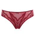 thumbnail image 1 of Sous-vêtements pour Femmes en Maille Transparente Lingerie Broderie Soutien-Gorge et String et Bas, 1 of 5