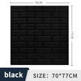 thumbnail image 2 of Gray 70x77cm PE Foam Self Adhesive 3D Wall Stickers Wallpaper, 2 of 7
