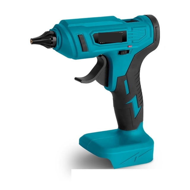 Pistolet à Colle Électrique HotMelt 100W Sans Fil Efficace pour la Maison Bricolage Réparation Pistolet à Colle avec 10 Pcs Colle 11mm Stic