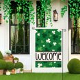 thumbnail image 5 of St. Patricks Day St. Patrick's Day Garden Flag Four Leaves, 5 of 5