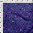 thumbnail image 3 of oneOone Georgette Viscose Olive Green Fabric Sea Sewing Craft Projects Fabric Prints By Yard 42 Inch Wide, 3 of 4