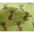 thumbnail image 4 of oneOone Viscose Chiffon Fabric Cat Ikat Fabric Prints By Yard 42 Inch Wide, 4 of 4