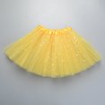 thumbnail image 4 of Girls Tutu Skirt Layered Star Sequins Princess Performance Dance Dress for 3-9 Years, 4 of 4