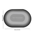 thumbnail image 3 of Bath Mat Rug,Soft Diatomaceous Earth Non Slip Quick Dry Rubber Backed Gray Bathroom Rug Mat,Absorbent Get Naked Bath Mat Rug for Bathroom Floor-Easy Clean Bathmat, 3 of 8