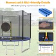 thumbnail image 3 of Patiojoy Trampoline de 10 Pi avec Filet de Sécurité et Tapis de Saut à Ressorts, 3 of 9