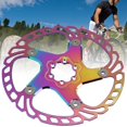 thumbnail image 3 of Gupbes Disque de Frein à Disque de Vélo à Conception Creuse, Disque de Frein à Disque de Vélo, Vélo de Montagne pour Vélo de Montagne, 3 of 8