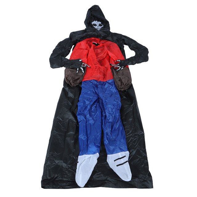 Inflatable Clothing, Easy To Wear Exquisite Inflatable Costume, For Halloween Party Ceremony Black Ghosts X131