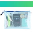 thumbnail image 3 of & Craft A4 Mesh Zipper Bags with Labels for Organization Travel and Home Use 10-Piece Set in Mixed Colors 131 x 95 Inches, 3 of 7