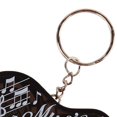 thumbnail image 4 of LYMAYTER Electronic Keyboard Keychain Pendant Mini Electronic Piano Shape Keychain Pendant - 8 Keys, Light MUS-CYYLic, Funny Gift, 4 of 7