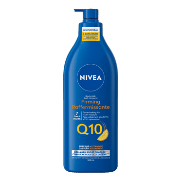 NIVEA Q10 Firming Body Lotion for Women, Body Milk with Q10 & Vitamin C, Dry Skin, 500 mL
