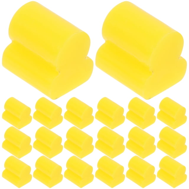 Miangastore 20pcs Musical Instruments Silicone Buffering Stop Practical Accessories