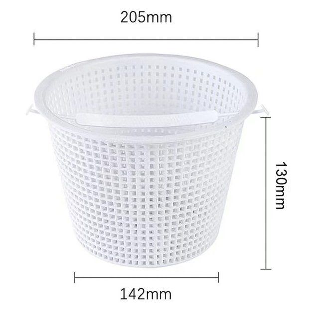 Panier de Skimmer de Piscine Premium de Remplacement avec Fond Lesté et Verrouillable