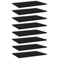 thumbnail image 1 of vidaXL Bookshelf Boards 8 pcs Black 60x40x1.5 cm Engineered Wood, 1 of 4