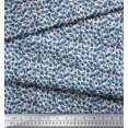 thumbnail image 2 of Soimoi Rayon Fabric Flower Artistic Printed Fabric 1 Yard 42 Inch Wide, 2 of 3