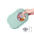 thumbnail image 1 of Clearance Items!Ymkly Kitchen Storage,Storage Box,School Children Stainless Lunch Box Of Food Containers Storage For Children Insulated Lunch Bag Reusable Lunch Box For ,Contigo Coffee Travel Mug, 1 of 9