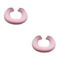 thumbnail image 3 of Thinsony Acrylic Fibers Made Toilet Mat Removable And Fits Most Toilets U Shape Pink 2Set, 3 of 6