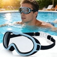 thumbnail image 1 of Lunettes de Natation avec Traitement Antibuée - Sangle Ajustable pour un Maintien Sûr, Joint Étanche et Confortable, Monture Large pour Une, JKODE, 1 of 8