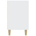 thumbnail image 2 of vidaXL Sideboard White 100x36x60 cm Engineered Wood, 2 of 5
