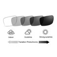 thumbnail image 5 of Photochromic Bifocal Reading Glasses Optical Hyperopia Metal Frame UV400 Sunglasses, 5 of 5