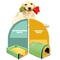 thumbnail image 4 of Cats and Dogs,Dog Mats for Sleeping Removable and Washable Zipper Pet Mat Double Sided Pet Mat for Warmth and Coolness Dualpurpose Pet Mat Full Or Half Dog Pet Sleeping Mat Cats Pet, 4 of 6