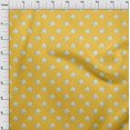 thumbnail image 3 of oneOone Viscose Jersey Fabric Rabbit Block Printed Fabric 1 Yard 60 Inch Wide, 3 of 5