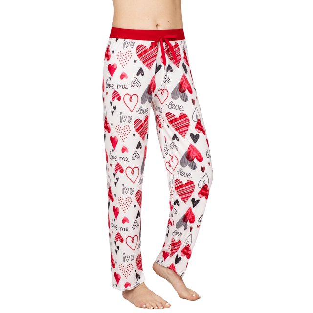 Victorias Collection Pantalon de Pyjama pour Femmes, Bas de Détente et de Nuit