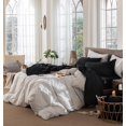thumbnail image 3 of Bedding Sheet Set Washed Cotton Linen Like Textu Breathable Durable Soft Comfy (Dark Orange Queen), 3 of 6