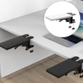 thumbnail image 2 of Langgg Wood Computer Arm Rest for Desk Folding Computer Desk Extender for Desk White, 2 of 8