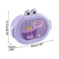thumbnail image 3 of Yhmxh Lunch Box for Kids Kitchen Gadgets Small-capacity Lunch Box Cute Children's Food Supplement Box Transparent PP Portable Fruit Box With Lid Lunch Containers Bentgo Lunch Box, 3 of 3
