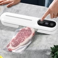 thumbnail image 4 of LSLJS Vacuum Sealer Machine Kitchen In The Box Food Sealer Machine for Food Storage Temperatures Automatic Sealer with 10Pcs Vacuum Bags, 4 of 6
