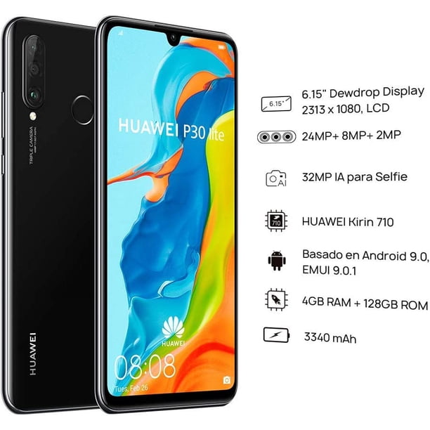 Huawei P30 Lite (128GB + 4GB RAM) 6.15