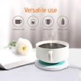 thumbnail image 4 of Fwttom Home Decor Constant Temperature Cup Pad Heating Cup Pad High Temperature Heater Smart Coffee Milk Heater Leather Warm Cup Pad, 4 of 8