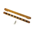 thumbnail image 4 of ZLight Pool Cue Rack Wooden Wall Mounted Center Community Players White Room for Billiard Yellow Length 48 cm, 4 of 6