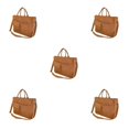 thumbnail image 3 of Youkk Sac de Collège Sac de Voyage Restez Organisé et à la Mode en Déplacement Sangle Réglable Caramels 5ensemble, 3 of 6