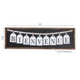 thumbnail image 2 of IH Casa Decor Framed Wood Hanging Beaded Bienvenue Sign, 2 of 4
