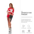 thumbnail image 3 of 8 Pcs Pompons de Cheerleading Mousses Doigt pour Événements Sportifs Fête Sportive Événements de Football, 3 of 8