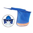 thumbnail image 2 of serony Hard Hat Sunshade Neck Shield Neck Sun Shade Protector Blue, 2 of 9