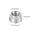 thumbnail image 2 of Unique Bargains Écrous Auto-Agrippants, Écrou à Rivet en Acier Inoxydable 1/4-20x0.22 Pouces Tête Ronde Attache de Montage pour Tôle en Acier Métallique 100 Pcs, 2 of 5