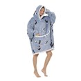 thumbnail image 4 of Faithtur Universal Warm Hooded Sweater Fashion Printing Mink Wool Home Clothes, 4 of 7
