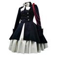 thumbnail image 1 of Costumes Steampunk Halloween pour Femmes Robe Princess à Manches Longues Style Court Grande Taille Cosplay Patchwork Robe Princess Vestidos Elegantes de Mujer Para Fiesta Casuales Vestidos de Verano Para Mujer, 1 of 4